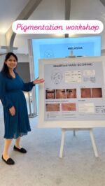Our Dermatologist played an active role in the recent SKIN OF COLOUR TRAINING conference, held at the prestigious RCP, London 🎉🥳🎉 💘Part of SOCTUK committee, planning the meeting behind the scenes. 💘Created content for the Pigmentation workshop, along with Dr Marisa Taylor and the amazing Eucerin team. 💘Presented on “Safe navigation of cosmetic procedures in SOC” 💘Chair of the session on Aesthetics in different SOC groups.  #skinofcolor #skinofcolordermatologist #pigmentation #training #healthyskin